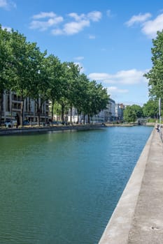discovery of Paris and the banks of the Seine in summer, France