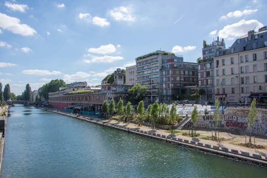 discovery of Paris and the banks of the Seine in summer, France