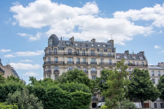 discovery of Paris and the banks of the Seine in summer, France