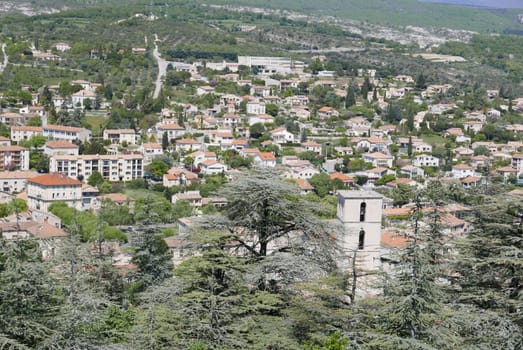 Walk around Forcalquier in the Alpes de Haute Provence, France