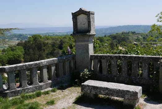 Walk around Forcalquier in the Alpes de Haute Provence, France