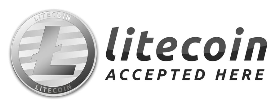 We accept Litecoins. Silver litecoin virtual currency.