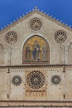 The Cathedral of Santa Maria Assunta in Spoleto, Umbria, Italy