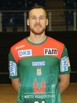 norwegian handball player Christian O`Sullivan , SC Magdeburg, Liqui Moly HBL, Handball-Bundesliga Season 2019-20