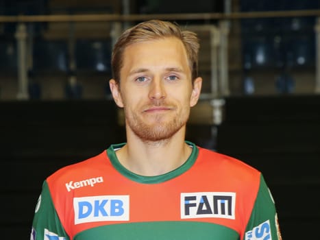 swedish handball player Albin Lagergren, SC Magdeburg, Liqui Moly HBL, Handball-Bundesliga Season 2019-20