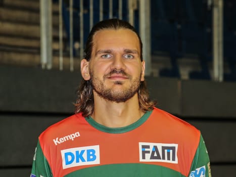 german handball player Erik Schmidt , SC Magdeburg, Liqui Moly HBL, Handball-Bundesliga Season 2019-20