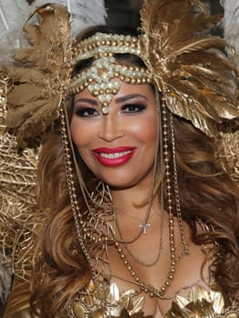 German reality TV actress Patricia Blanco at the erotic fair Venus 2019 in Berlin