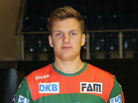 german handball player Christoph Steinert, SC Magdeburg, Liqui Moly HBL, Handball-Bundesliga Season 2019-20,handball
