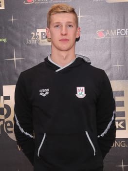 German swimmer Florian Wellbrock (SC Magdeburg, DSV) during the "Pictures of Hope ""in Magdeburg"
