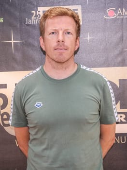 DSV team boss and swimming coach Bernd Beckhahn (SC Magdeburg) during the "Pictures of Hope ""in Magdeburg"