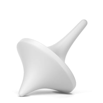 Spinning top toy. 3d illustration isolated on white background
