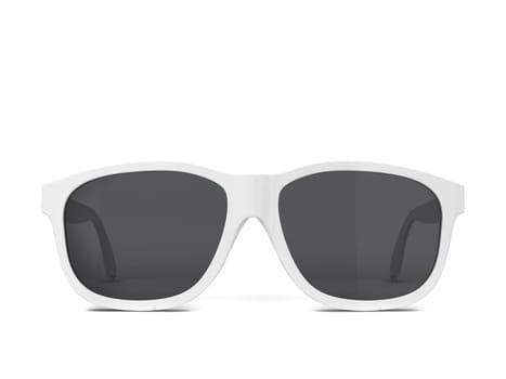Modern sunglasses. 3d illustration isolated on white background