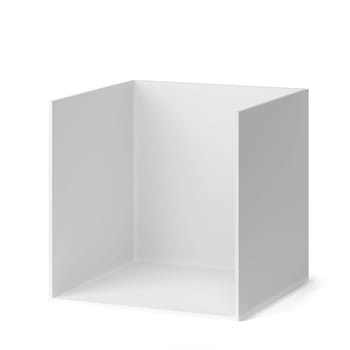 Simple tradeshow booth mockup. 3d illustration isolated on white background