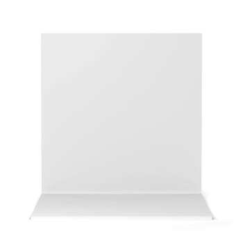 Simple tradeshow booth mockup. 3d illustration isolated on white background