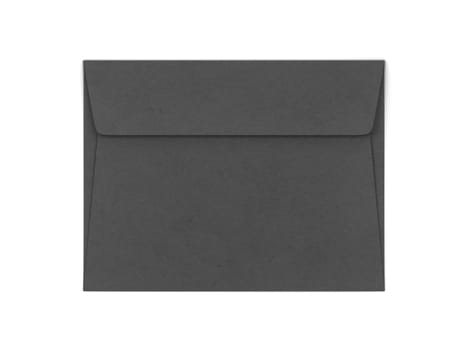 Blank paper envelope mockup. 3d illustration isolated on white background