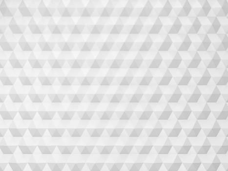 Abstract geometric pattern. 3d illustration isolated on white background
