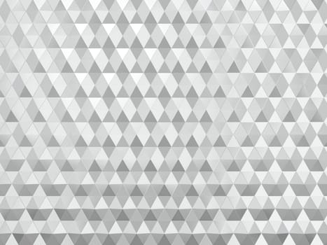Abstract geometric pattern. 3d illustration isolated on white background