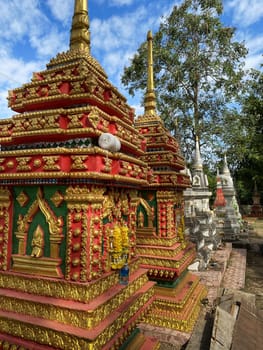 Tombstone Buddhism, graves on asian cemetery