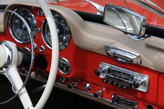 Driving classic cars