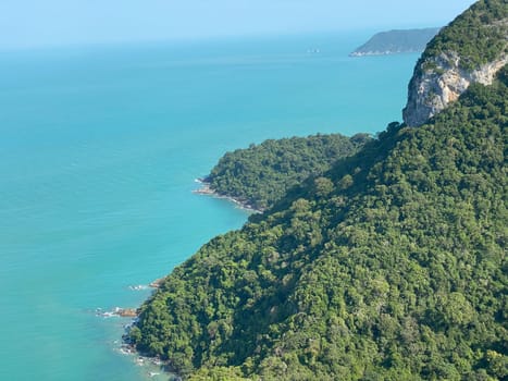 Beautiful view on Ang Thong National Marine Park in Thailand during sunny summer day