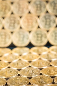 Bitcoin is a cryptocurrency and worldwide payment, technology concept