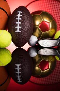 Balls, Sports Equipment, Winner background