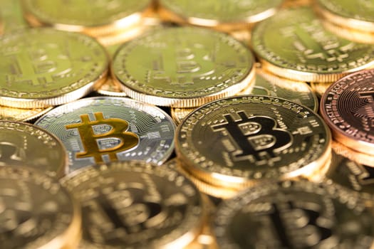 Bitcoins and new virtual money concept