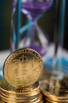 Bitcoin Trading Concept, virtual money
