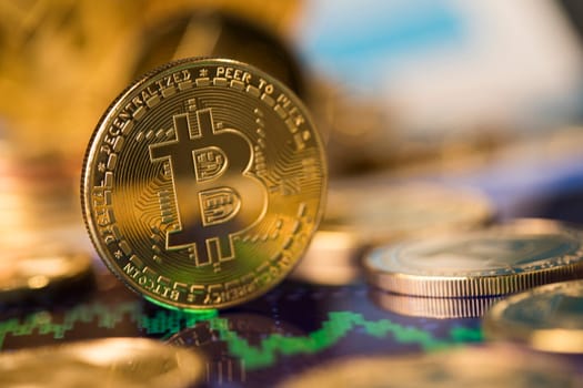 Bitcoins and new virtual money concept