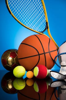 Balls, Sports Equipment, Winner background