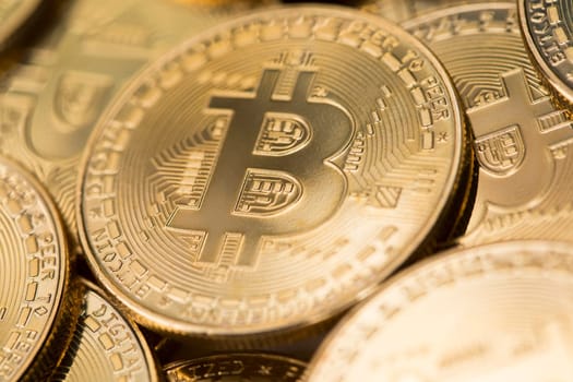 Bitcoin is a cryptocurrency and worldwide payment, technology concept