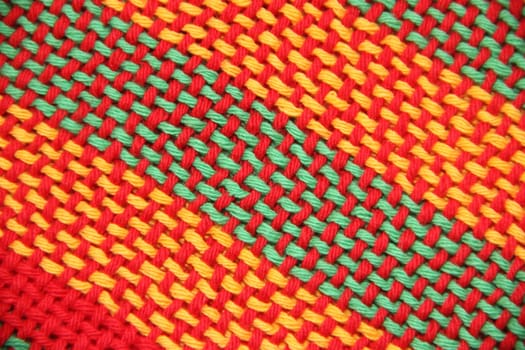 woven texture background on loom