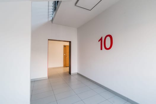 Russia, Moscow- September 05, 2019: interior room public place, staircase