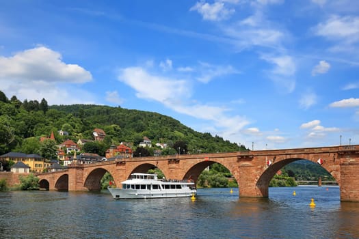 Heidelberg is a city on the Neckar in Germany, Alte Brücke