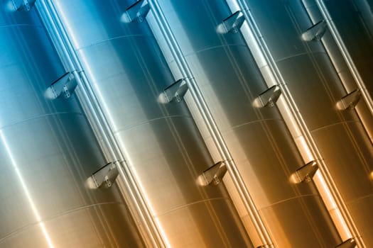 industrial silo - stainless steel