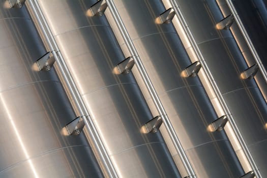 industrial silo - stainless steel