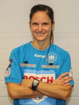 DHB - Handball referee Meike Merz on December 29, 2019 in Magdeburg