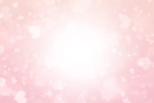 Valentines day abstract background with hearts