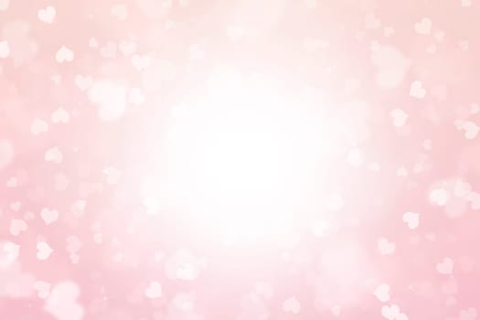 Valentines day abstract background with hearts