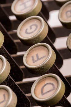 old typewriter
