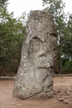 Geant du Manio - Giant of Manio - is approximately 6.5 meters high menhir and is the largest menhir in Carnac and comes from the Neolithic