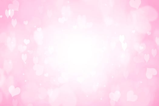 Valentines day abstract background with hearts