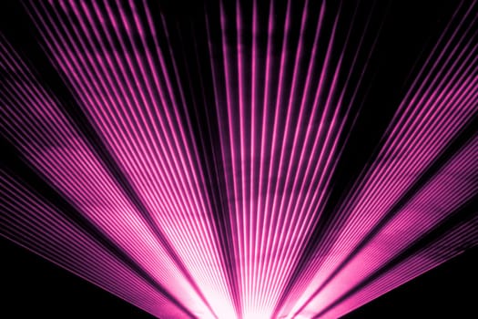 Luxury entertainment in nightclub event, festival, concert or New Years Eve. Ray beams are symbol for science and universe research.