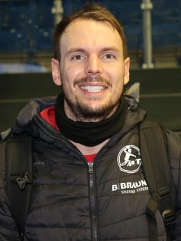 german handball player Kai Häfner  MT Melsungen Liqui Moly HBL Handball-Bundesliga Season 2019-20