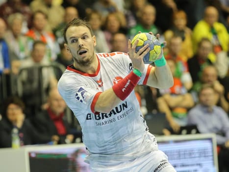 german handball player Kai Häfner  MT Melsungen Liqui Moly HBL Handball-Bundesliga Season 2019-20