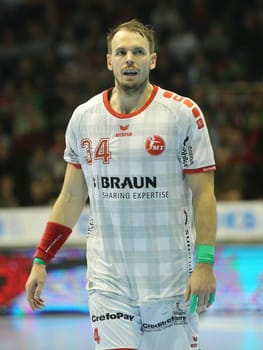 german handball player Kai Häfner  MT Melsungen Liqui Moly HBL Handball-Bundesliga Season 2019-20