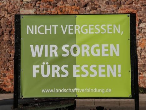 Farmers' demo on January 17th, 2020 in Magdeburg