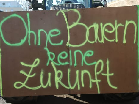 Farmers' demo on January 17th, 2020 in Magdeburg