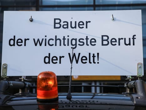 Farmers' demo on January 17th, 2020 in Magdeburg