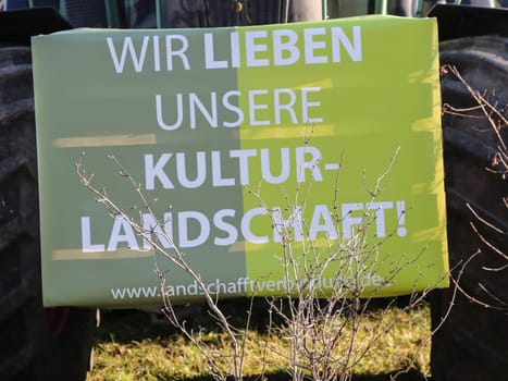 Farmers' demo on January 17th, 2020 in Magdeburg